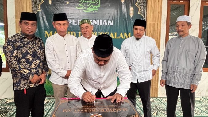 Peresmian Masjid Darussalam, Nyamplung, Balecatur, Gamping
